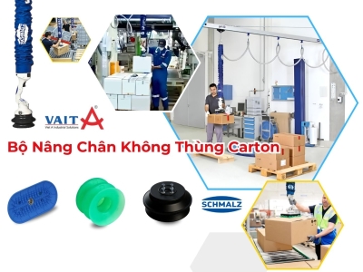 Bộ Nâng Chân Không Thùng Carton